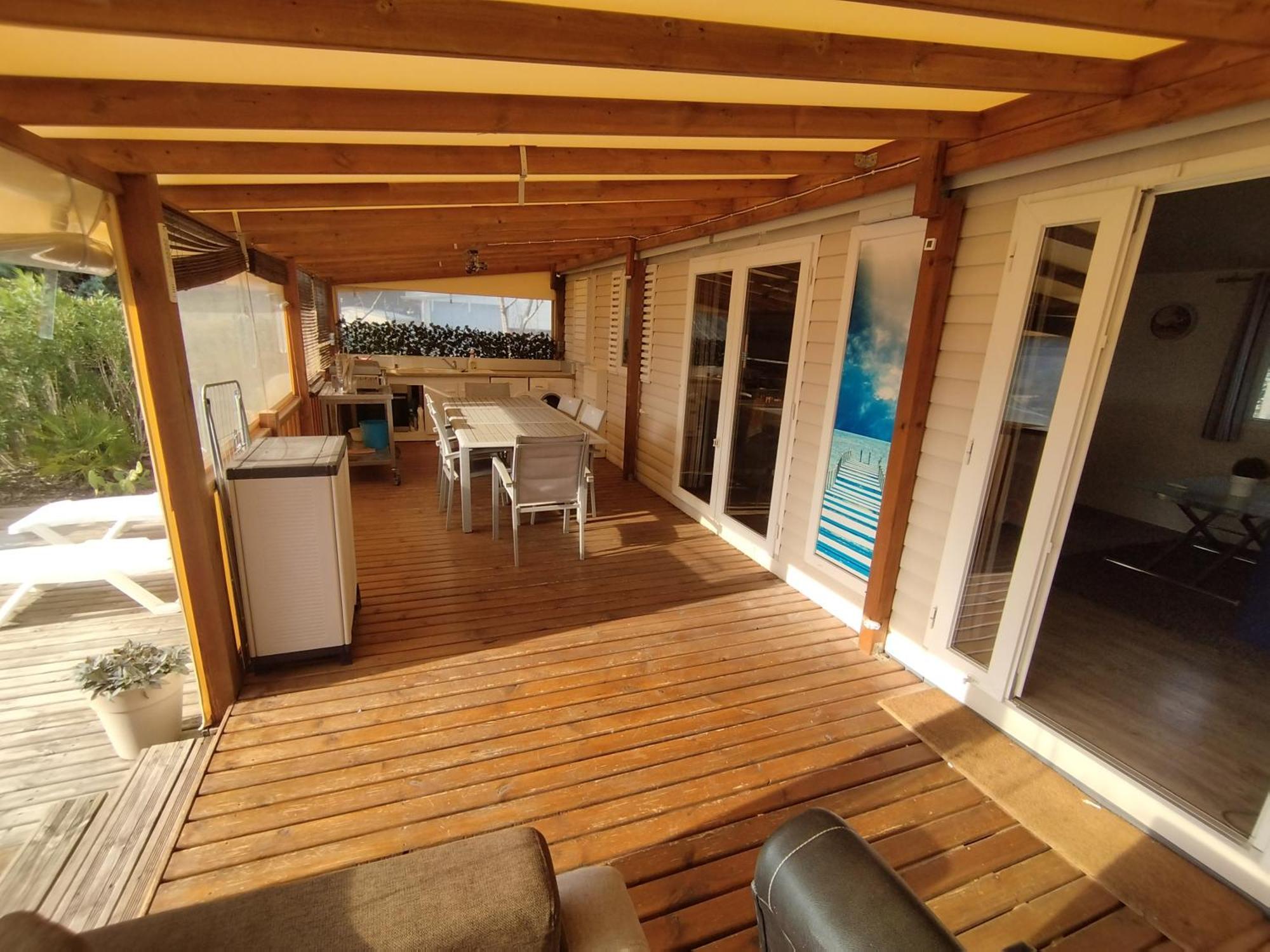 Mobil Home A Louer Dans Camping Des Cigales Le Muy 5 Etoiles Exterior foto
