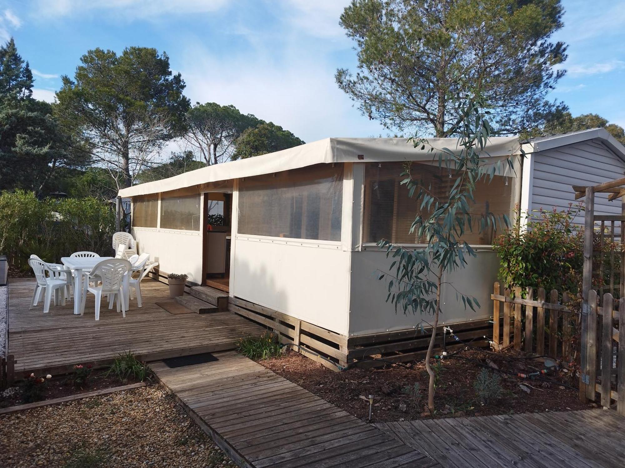 Mobil Home A Louer Dans Camping Des Cigales Le Muy 5 Etoiles Exterior foto